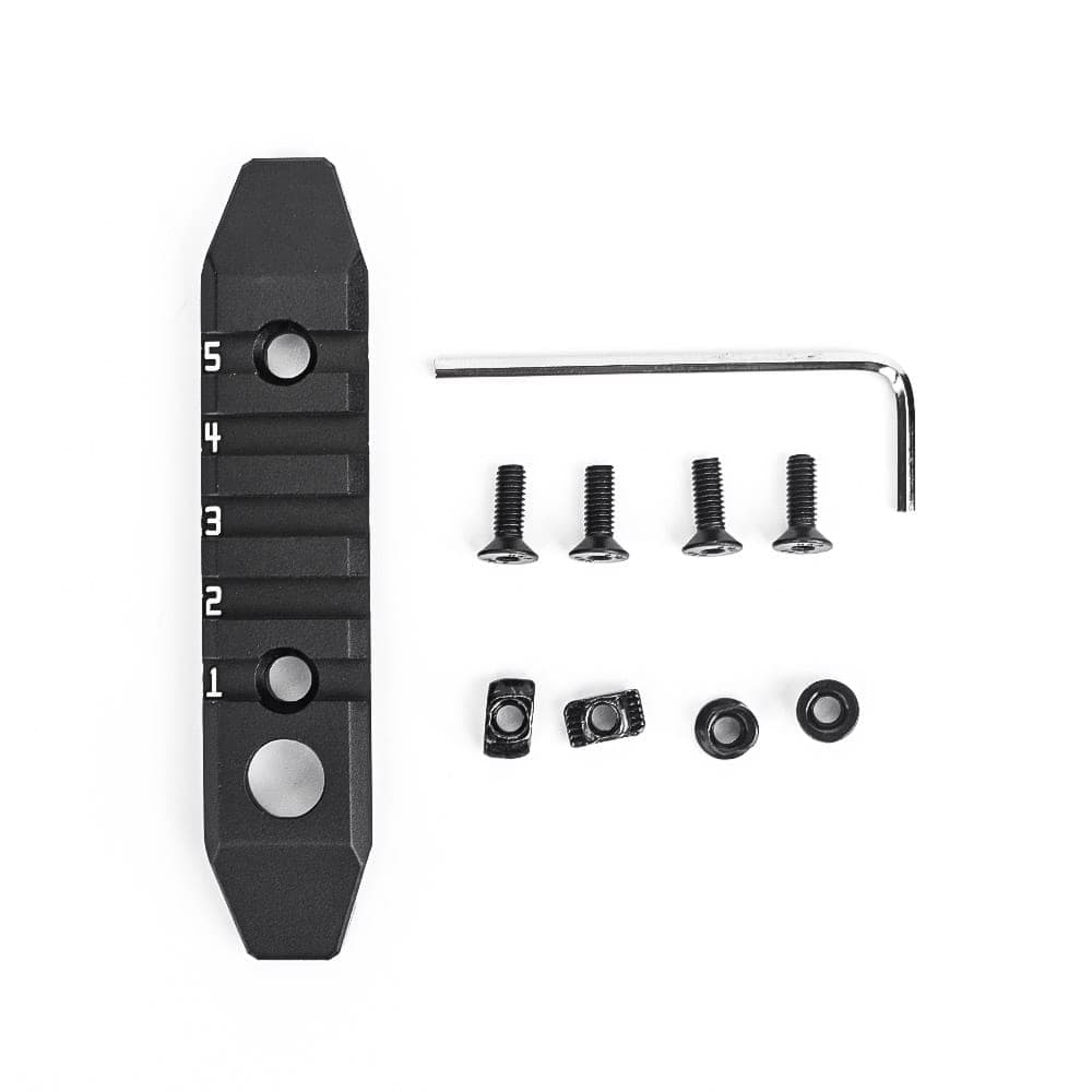 5 SLOT PER M-LOK E KEYMOD – METAL