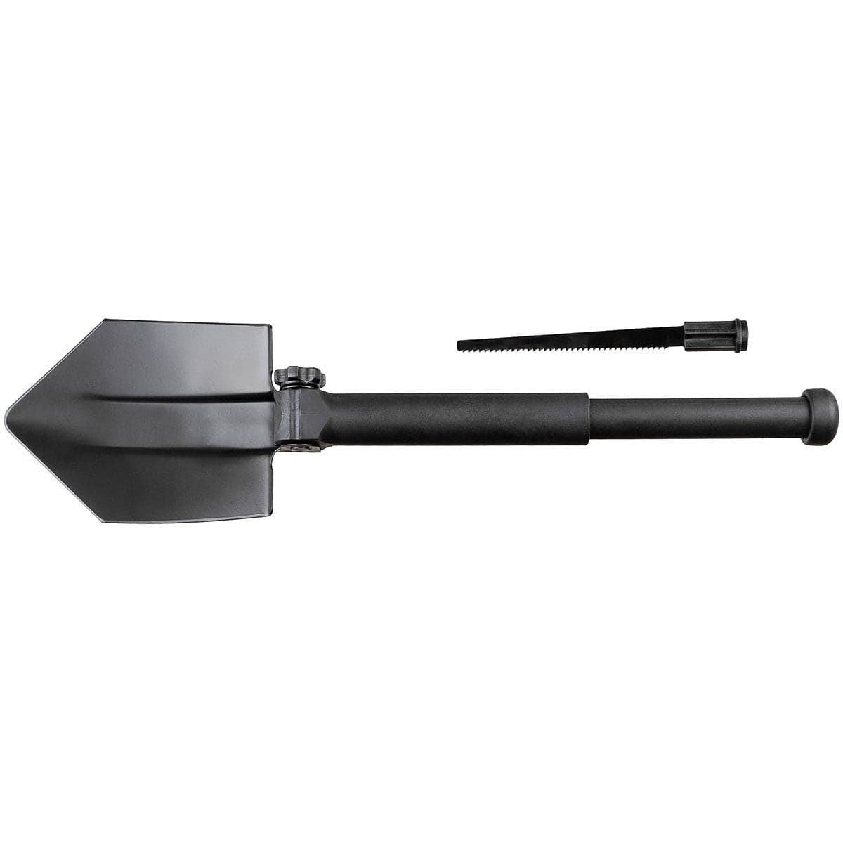 2 In 1 Folding Steel Shovel and Saw with Telescopic Handle — image 2