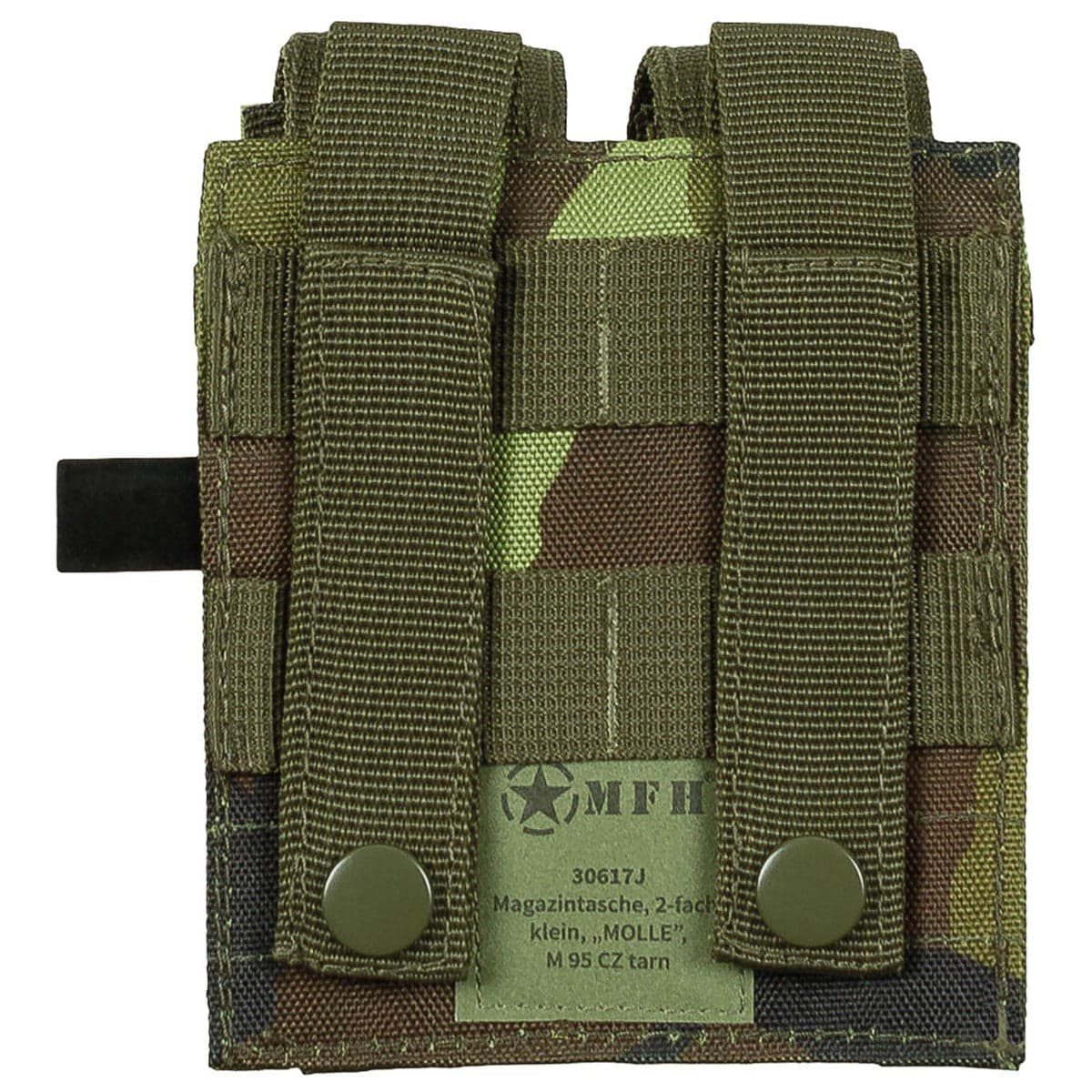 Airsoft Double Pistol Magazine Pouch Czech M95 Camo — image 2