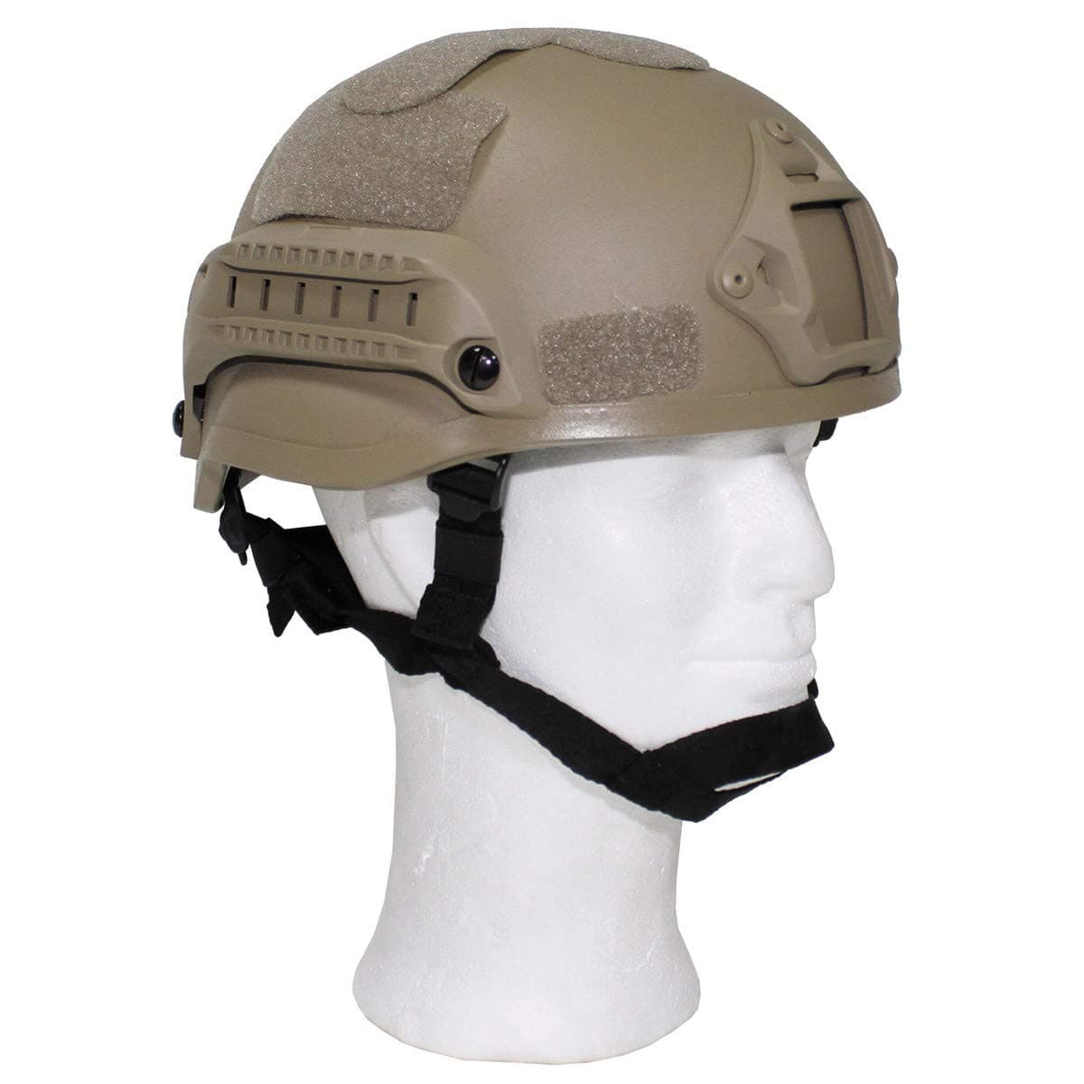Airsoft MICH 2002 Style Helmet Rails Lightweight ABS Coyote — image 3