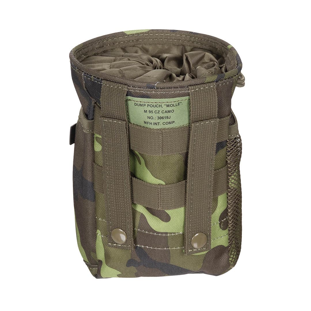 Airsoft Molle Dump Bag Pouch CZ Camo — image 2