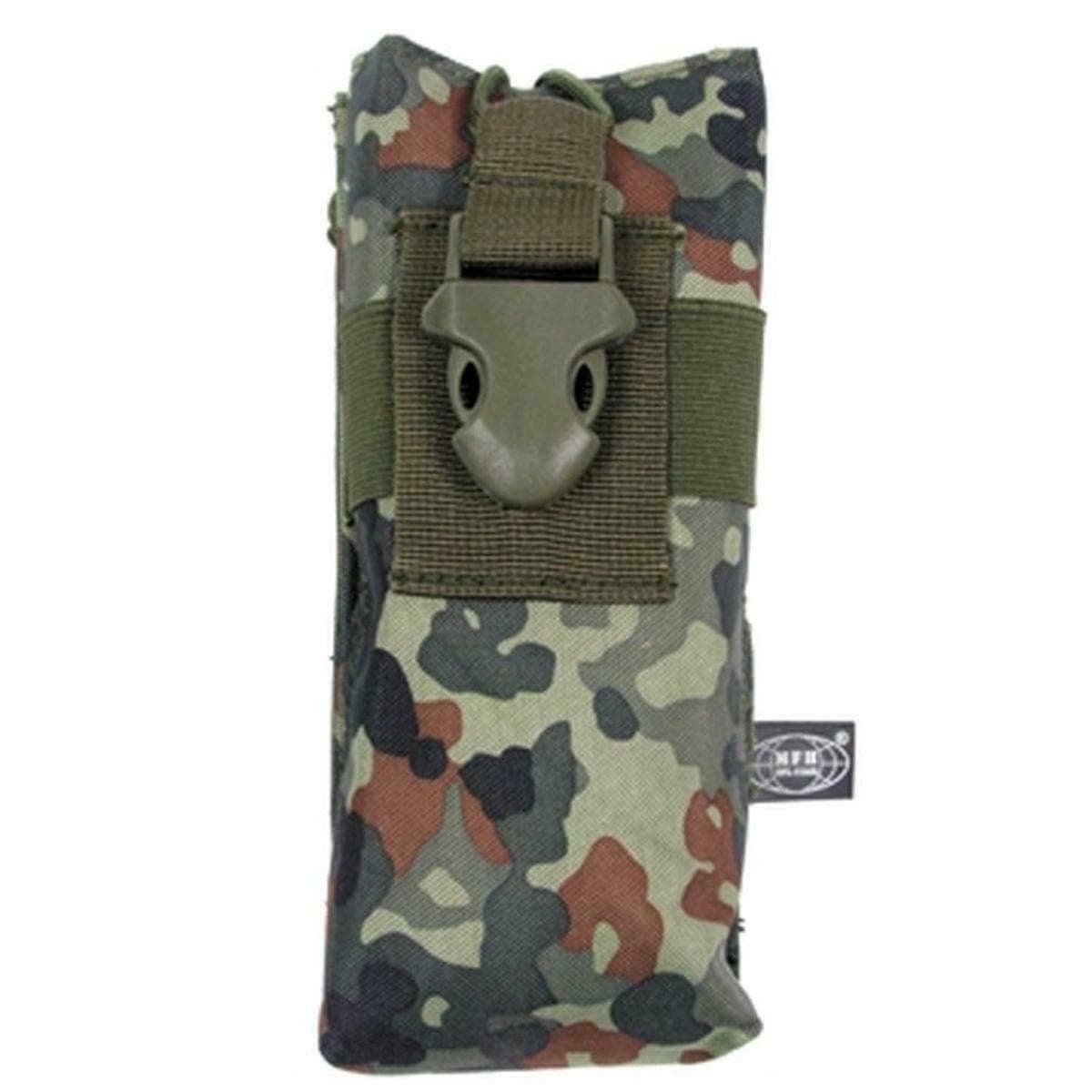 Airsoft Radio Pouch Flecktarn Camo
