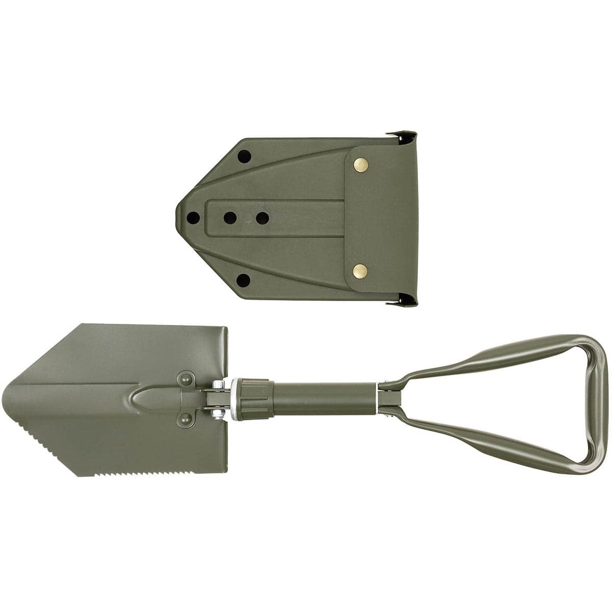 BW Army Style Folding Spade Shovel 3 Part