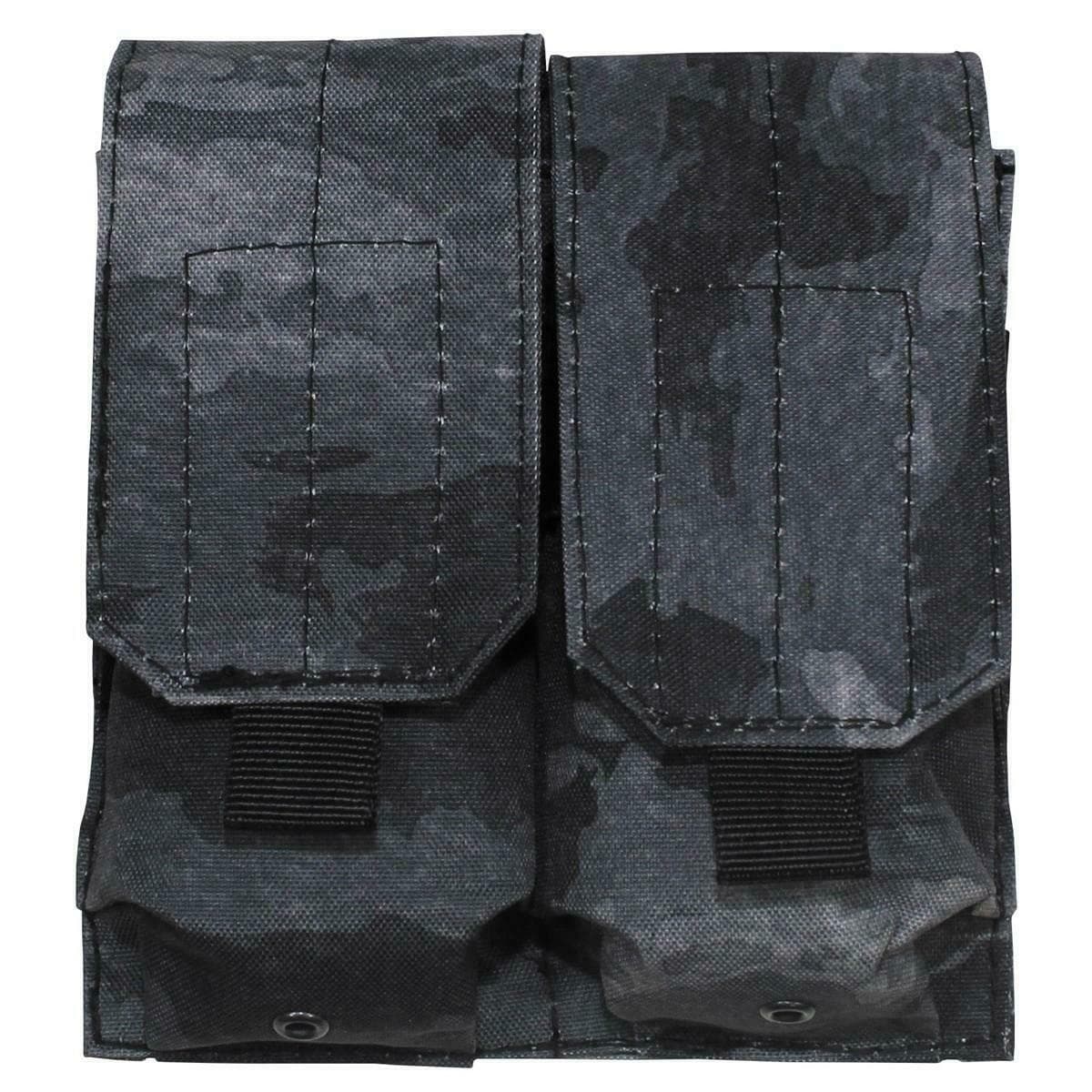 Double Magazine Pouch Velcro Closure M4 Series HDT Night Camo