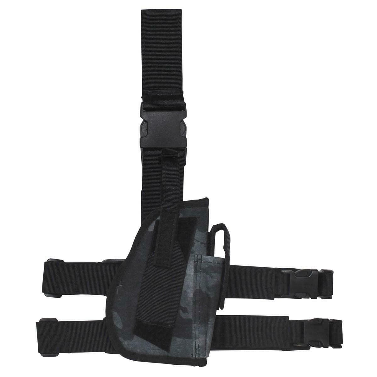 Drop Leg Pistol Holster HDT Night Camo