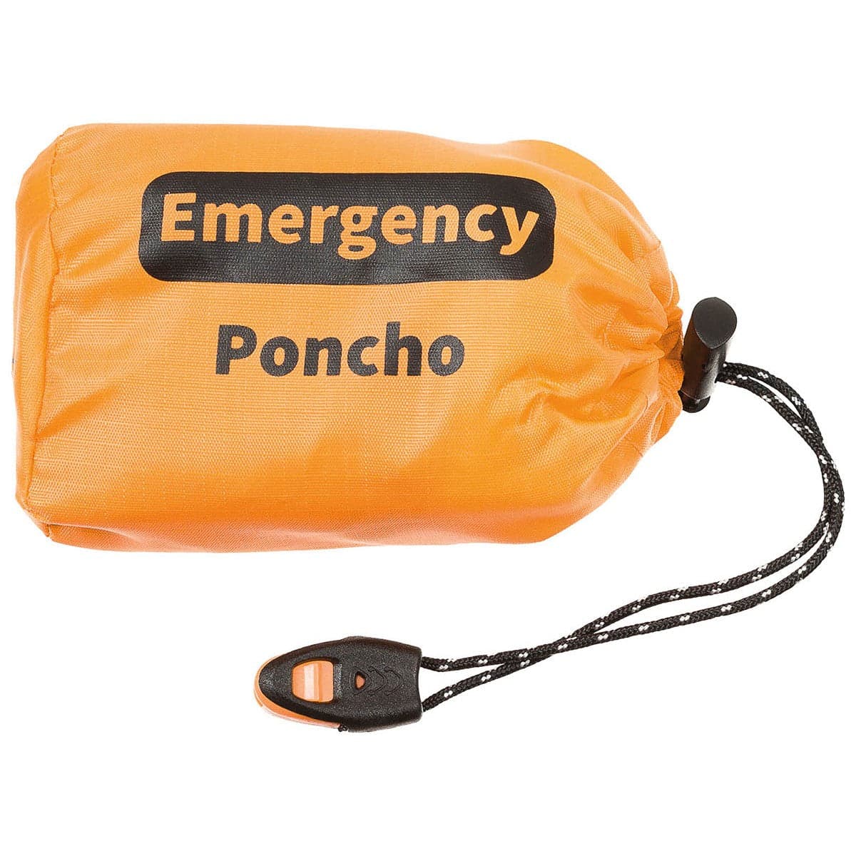 Emergency Thermal Foil Poncho Orange — image 3