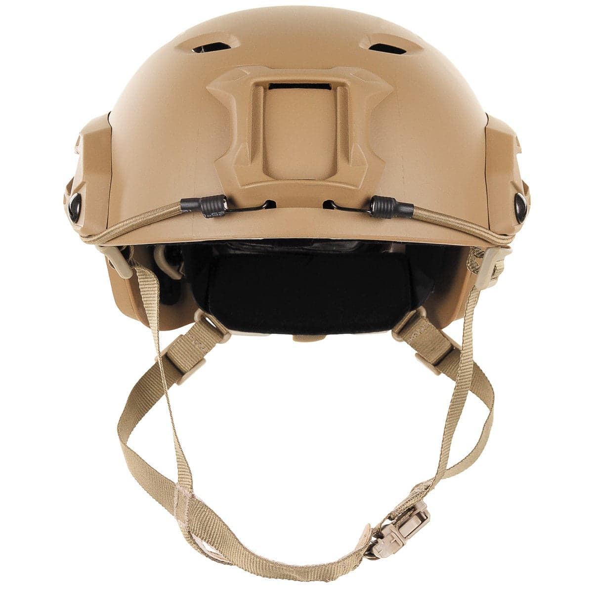 FAST Airsoft Helmet Paratroopers Style Rails Lightweight ABS Coyote — image 2