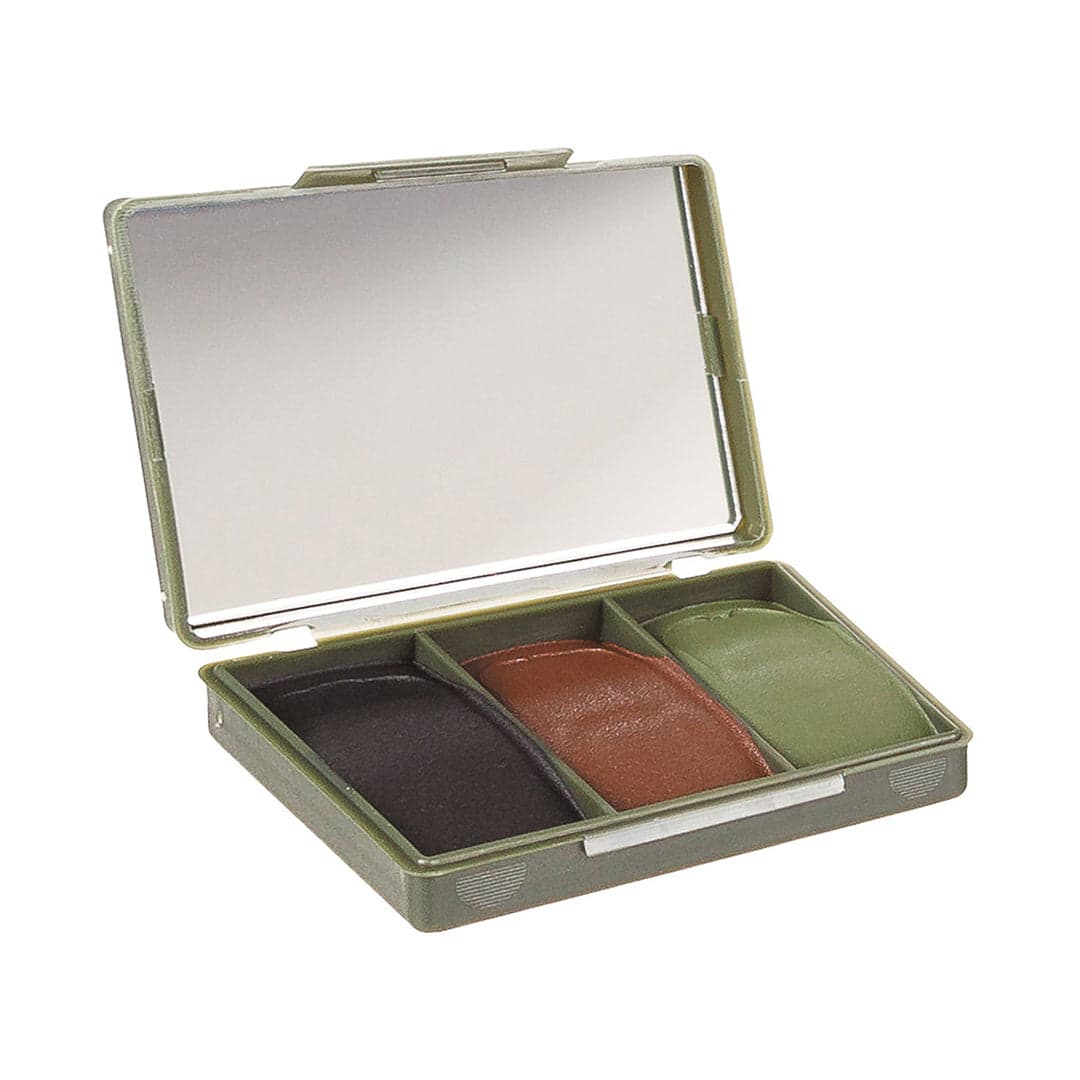 GB Camouflage Face Paint 45g 3 Colours with Mirror