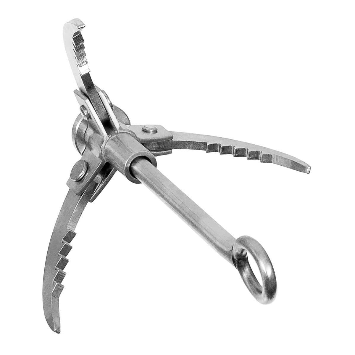 Grappling Hook Metal Foldable With Rope — image 2