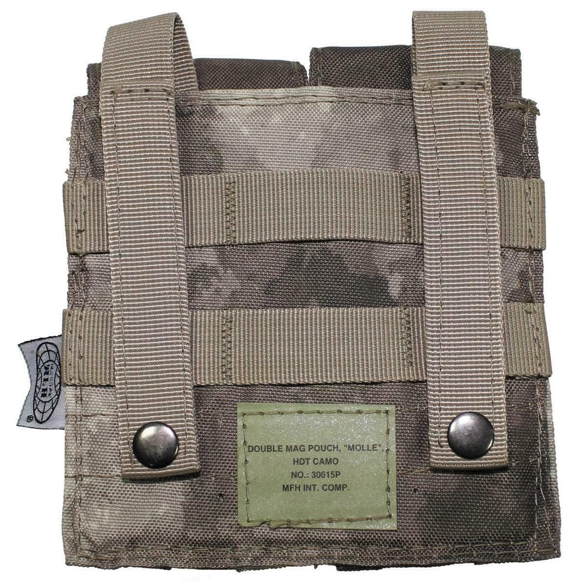 M4 Double Magazine Pouch Velcro Closure Stone — image 2
