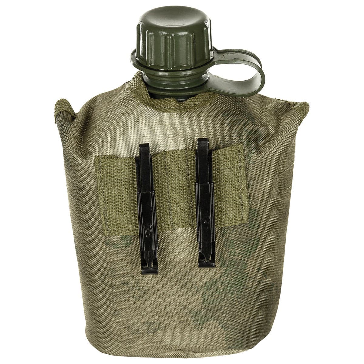 Max Plastic Water Bottle Canteen 1ltr HDT FG Camo — image 2