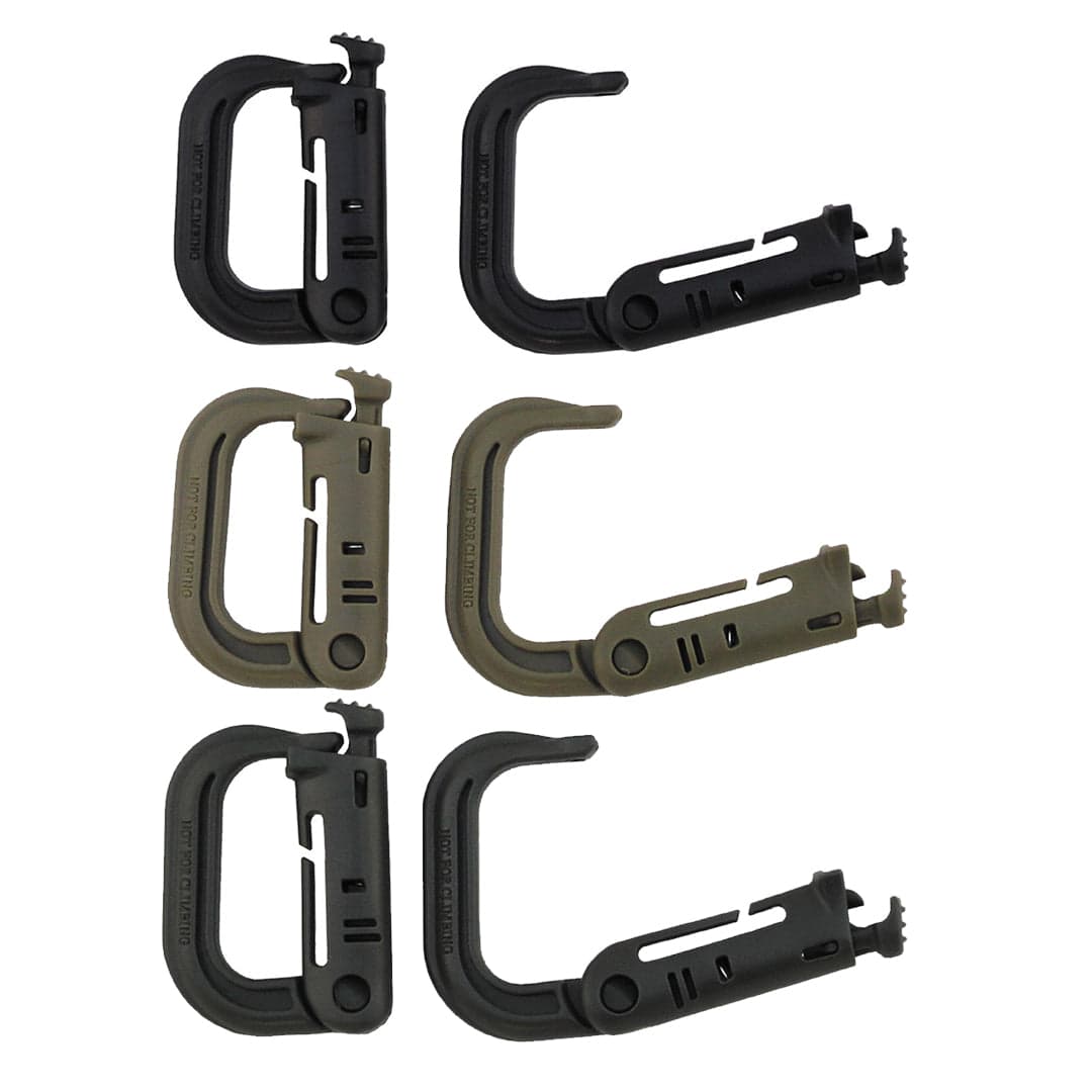 Molle Carabiner Plastic 2-Pack