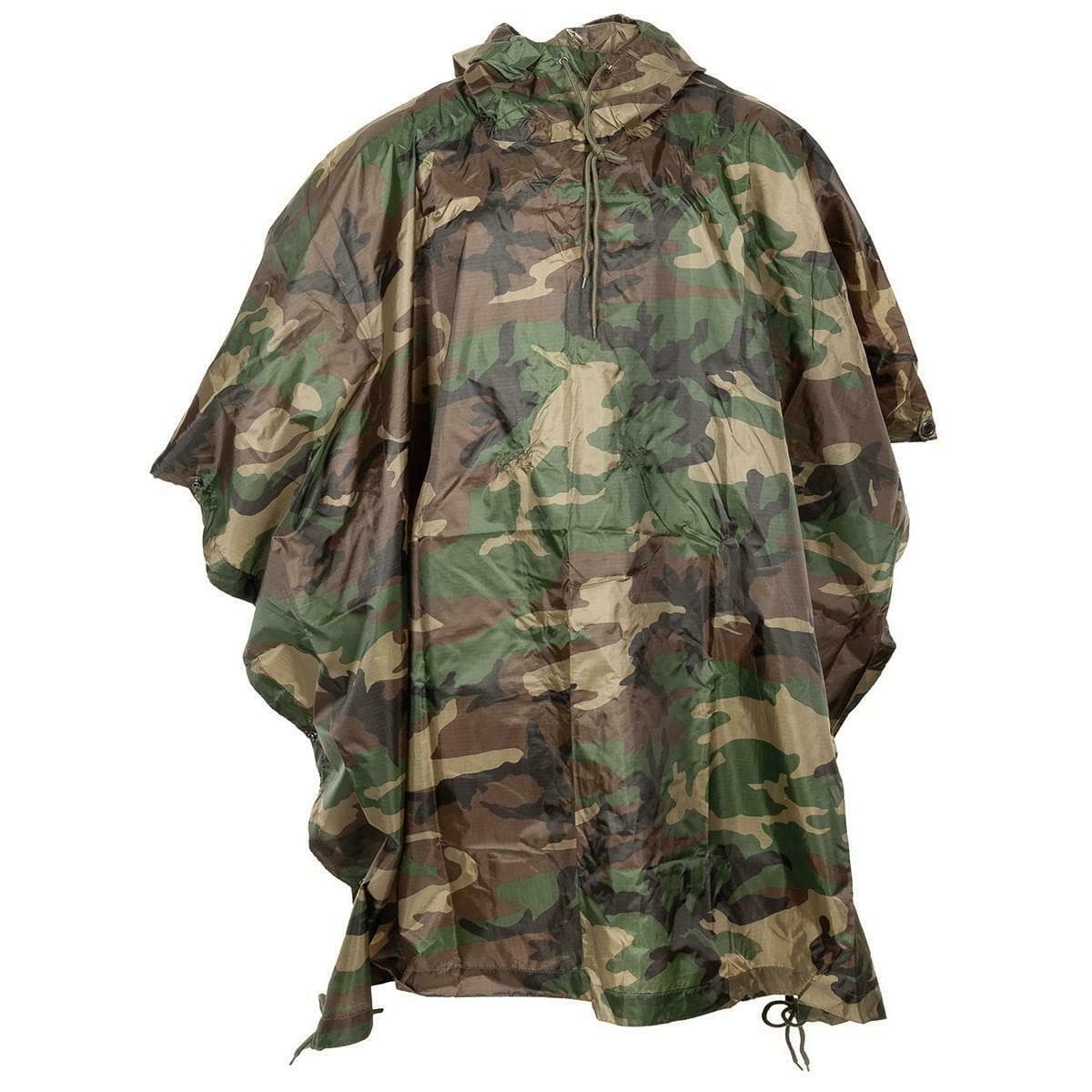 Poncho US Woodland