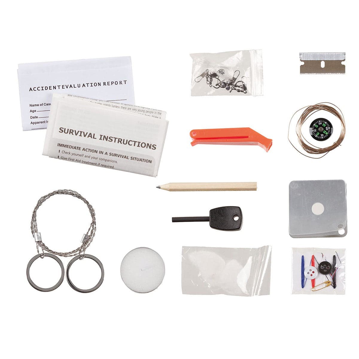 Survival Kit Small 22 Piece Saw