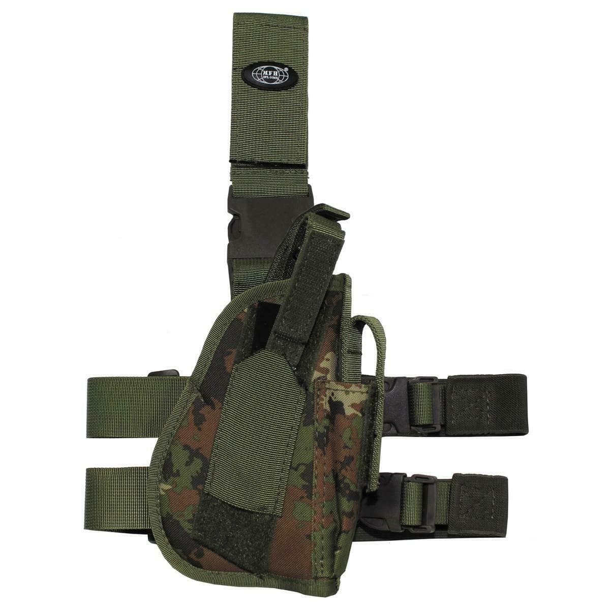 Tactical Drop LEG Holster Italian Vegetato Camo