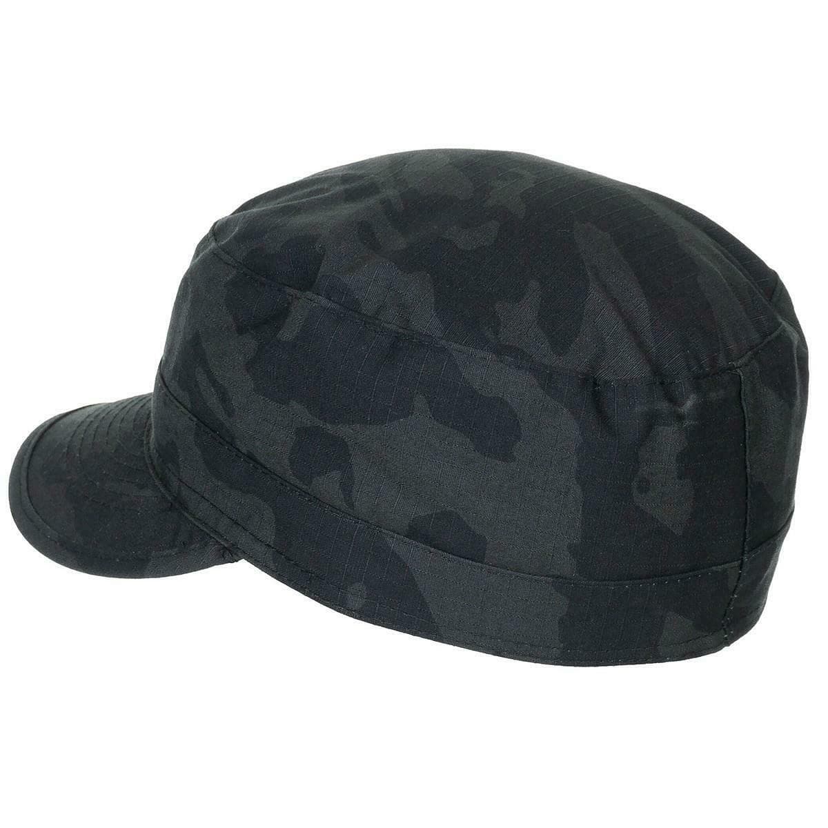 US BDU Field Cap Hat Rip Stop Night Camo — image 2