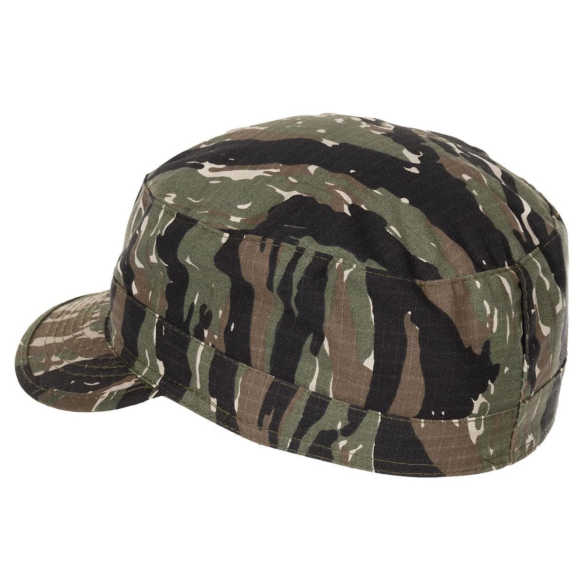 US BDU Field Cap Hat Rip Stop Tiger Stripe Army Style — image 2