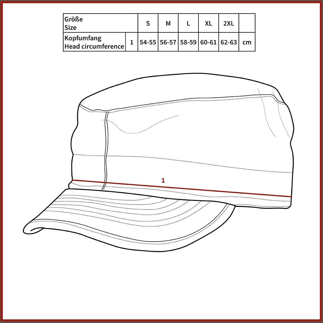 US BDU Field Cap Hat Rip Stop Tiger Stripe Army Style — image 3