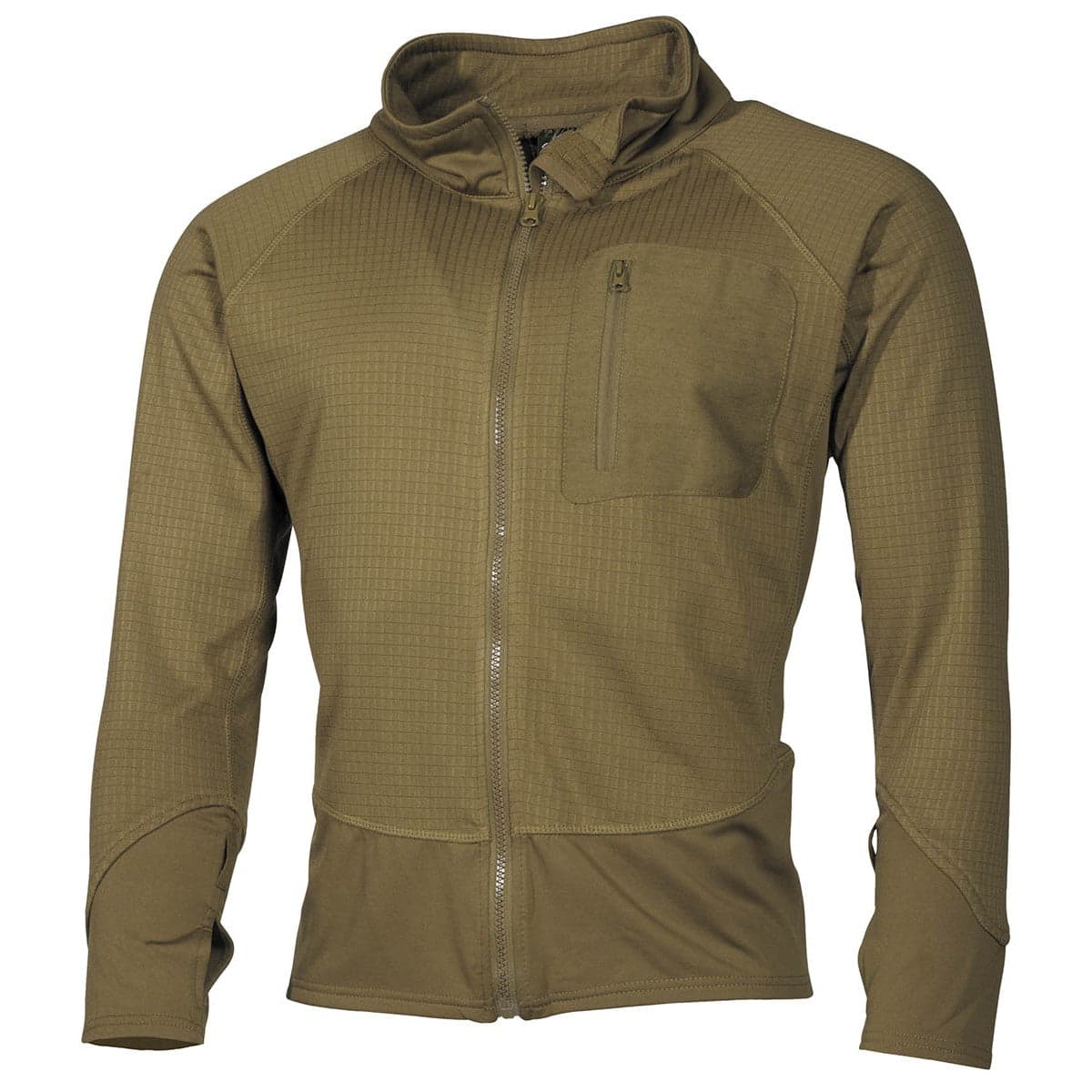 US Tactical Soft Shell Thermal Jacket Coyote