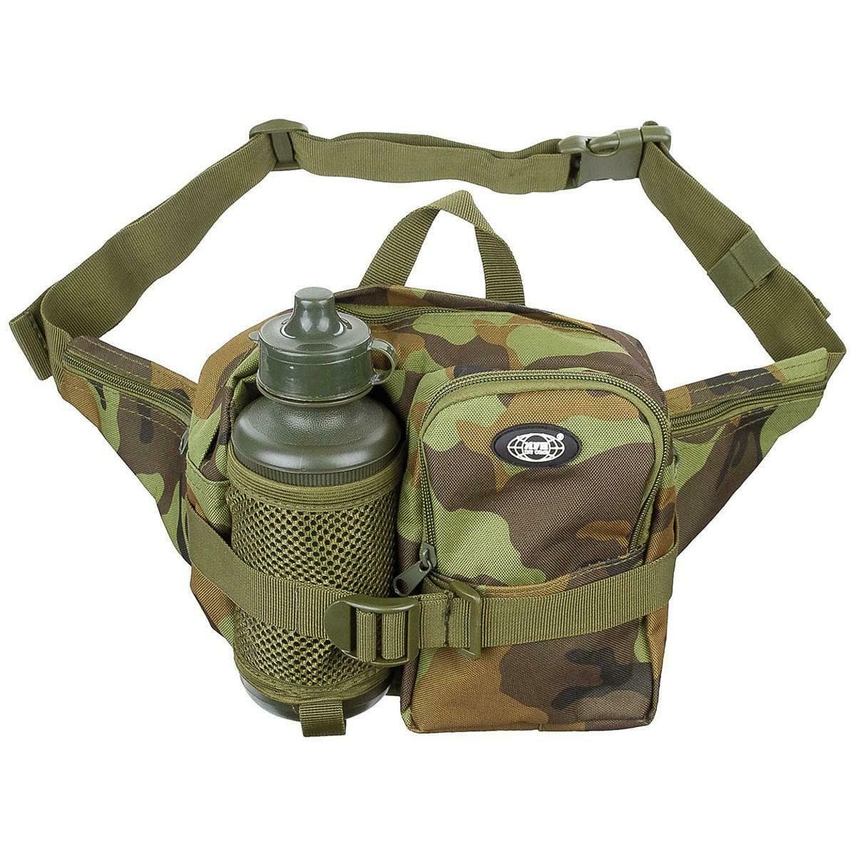 Waist Bag with Water Bottle CZ Camo