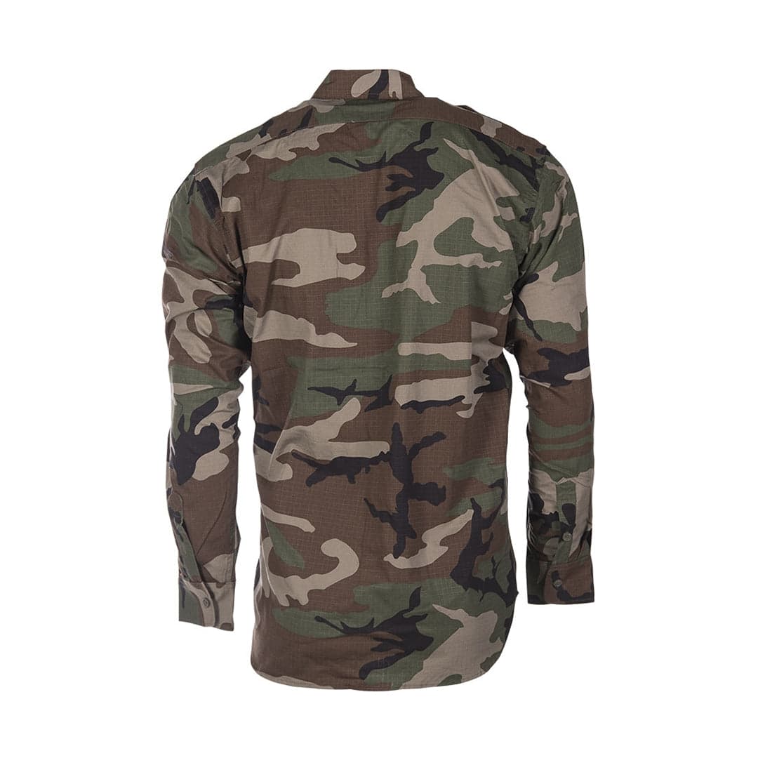 100% Cotton Ripstop Field Casual Shirt Woodland — image 2