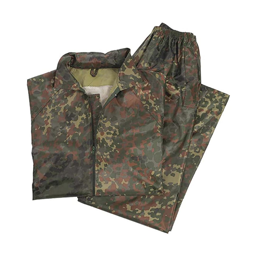 All Wet Weather Wet Suit Flecktarn Camo
