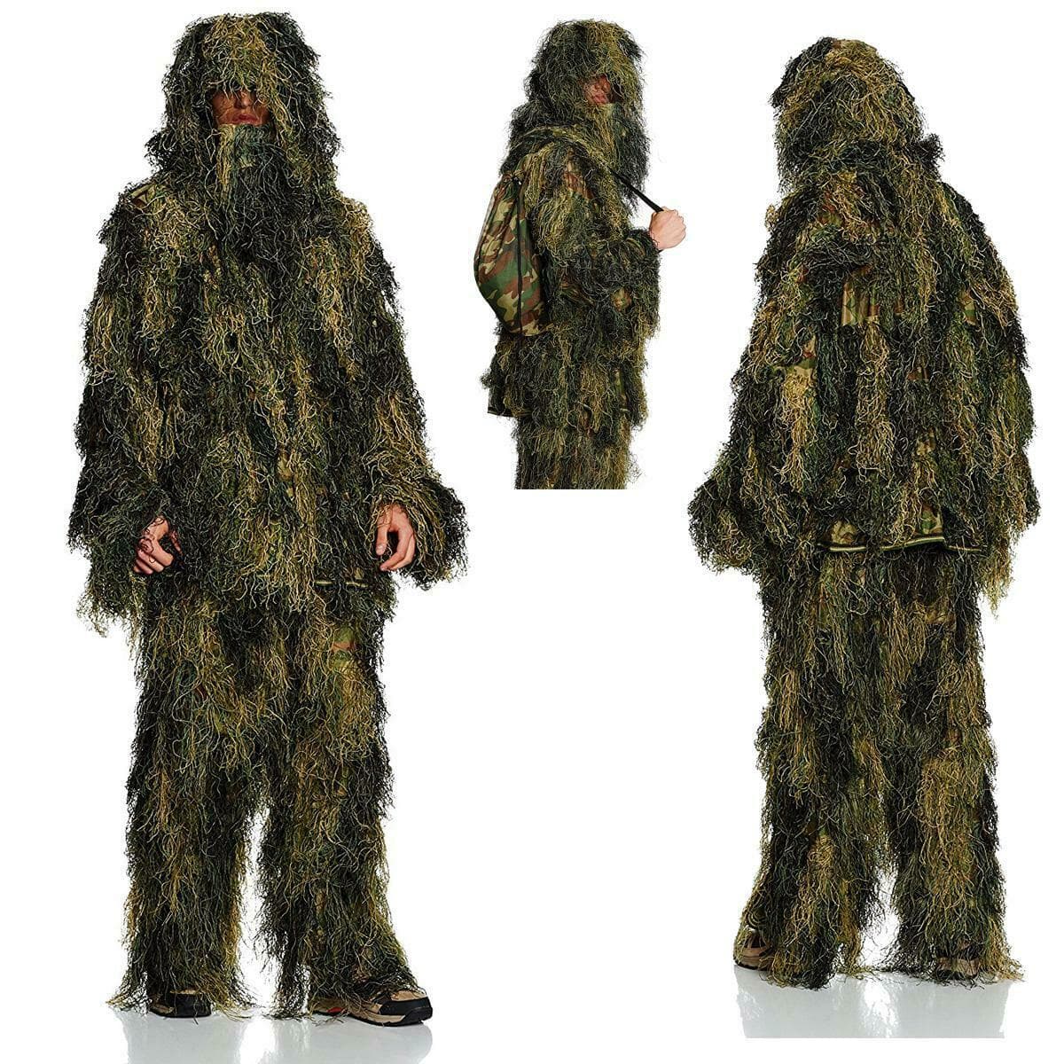 Ghillie Suit 4 Piece Woodland