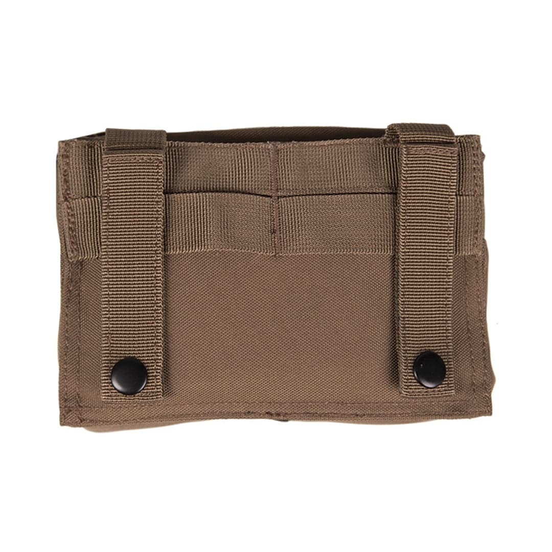 Laser Cut Small Belt Molle Utility Pouch Dark Coyote — image 2