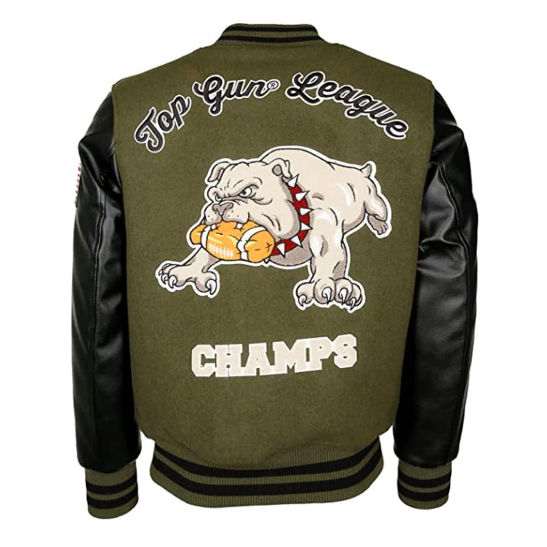 Top Gun ′League′ Baseball Jacket — image 2