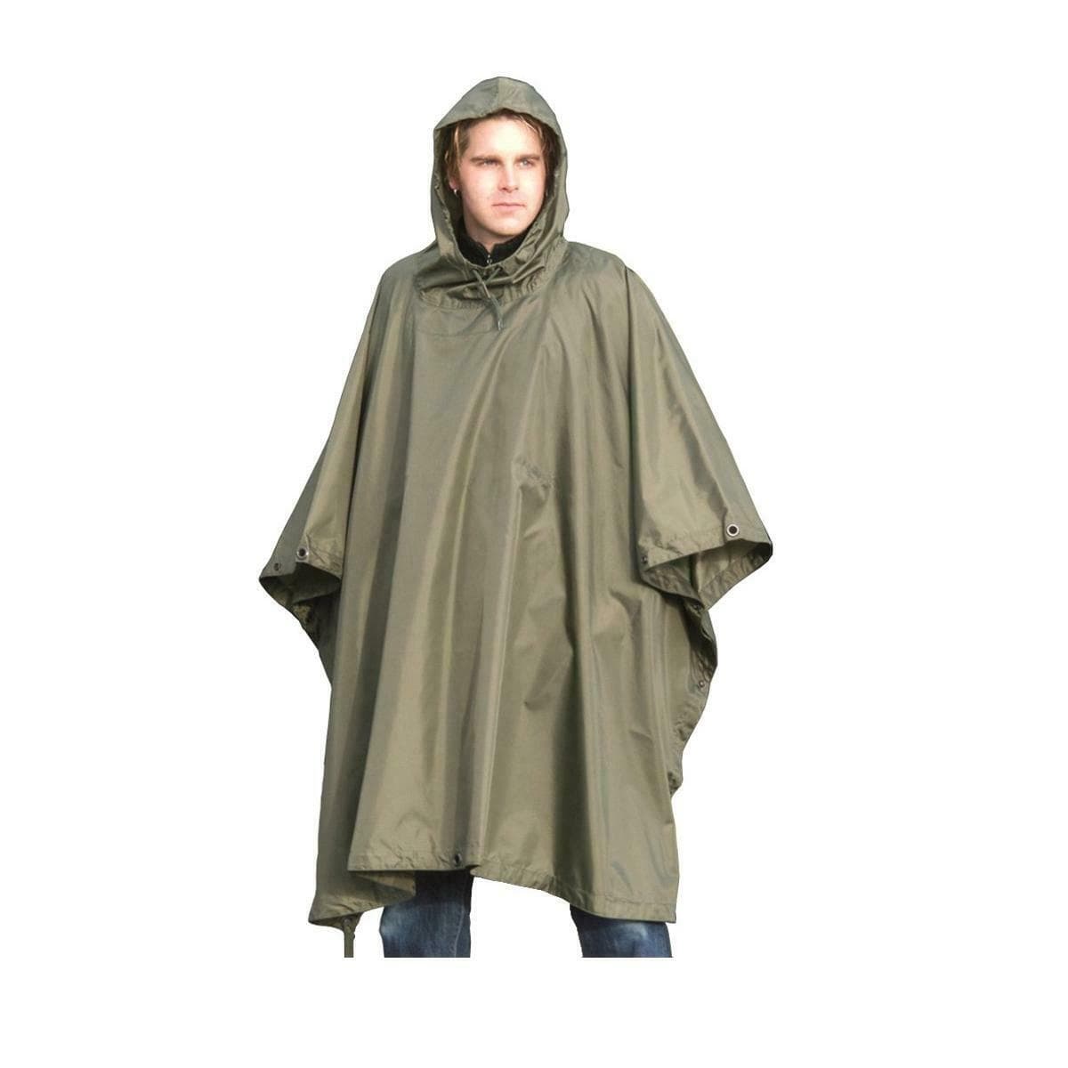 US Army Style Waterproof Poncho — image 3