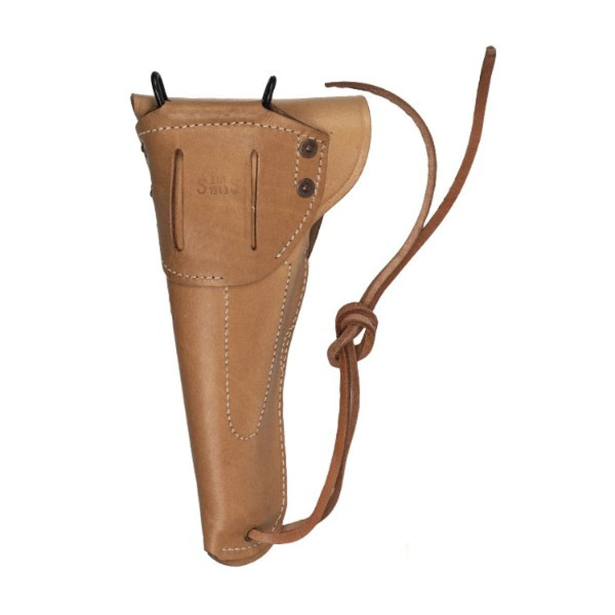 US M12 Brown Leather Pistol Holster Reproduction — image 2