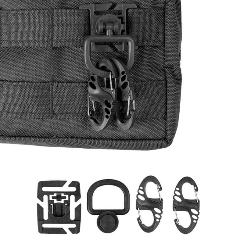2X KIT MOSCHETTONI S-HOOK PER MOLLE – MIL-TEC — image 3