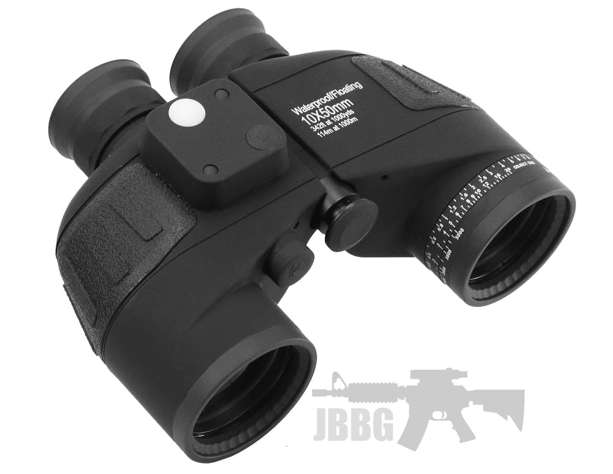 10×50 HD Marine Binoculars Zoom Compass Waterproof Binoculars — image 3