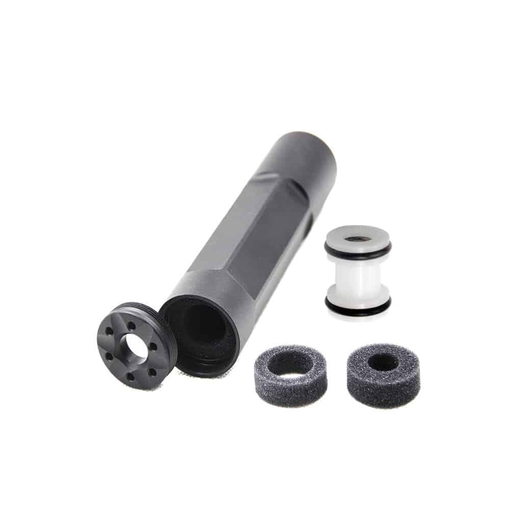 35x150mm -14mm CCW Suppressor w Barrel Stabiliser
