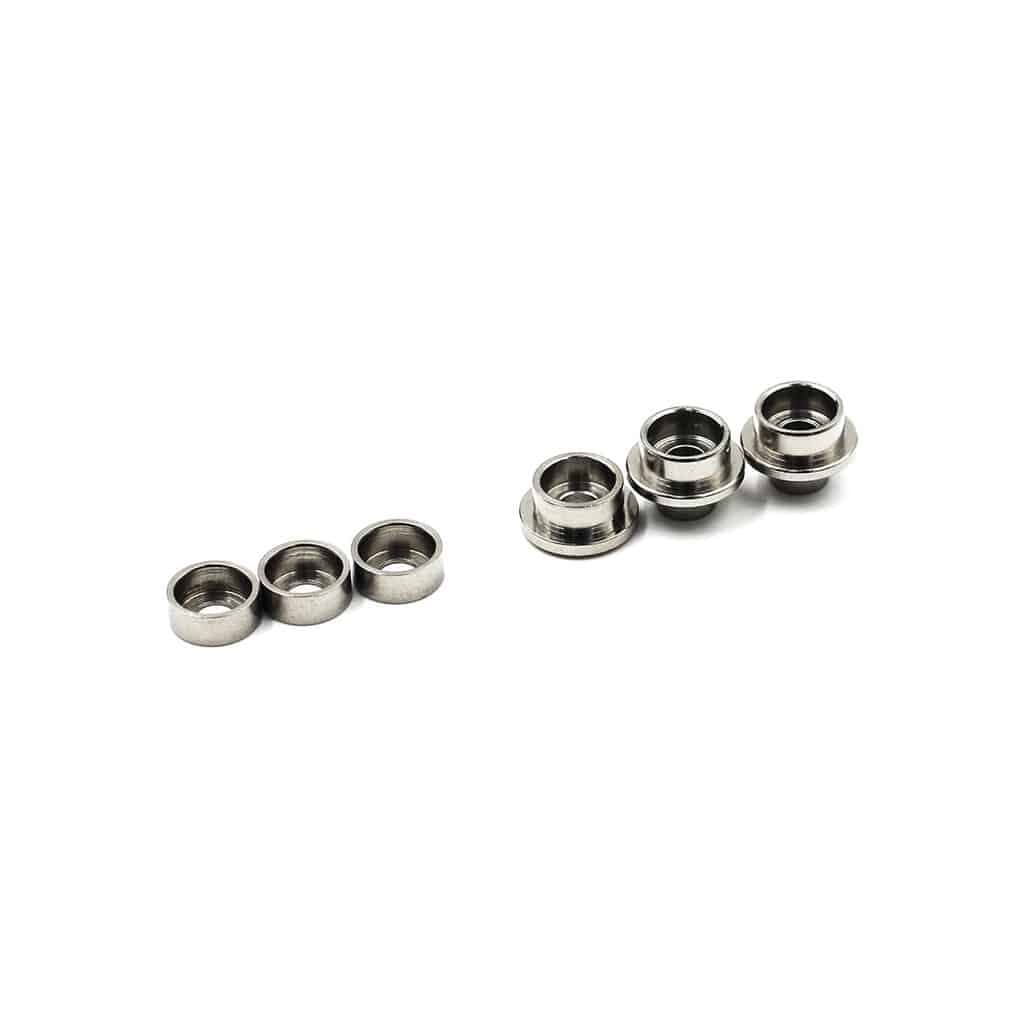 6.1mm Stainless Steel Modular Gearset Bushings (Smooth)