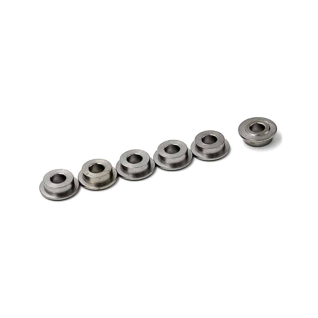6mm Tempered Stainless Steel Bushings (6 Pack)