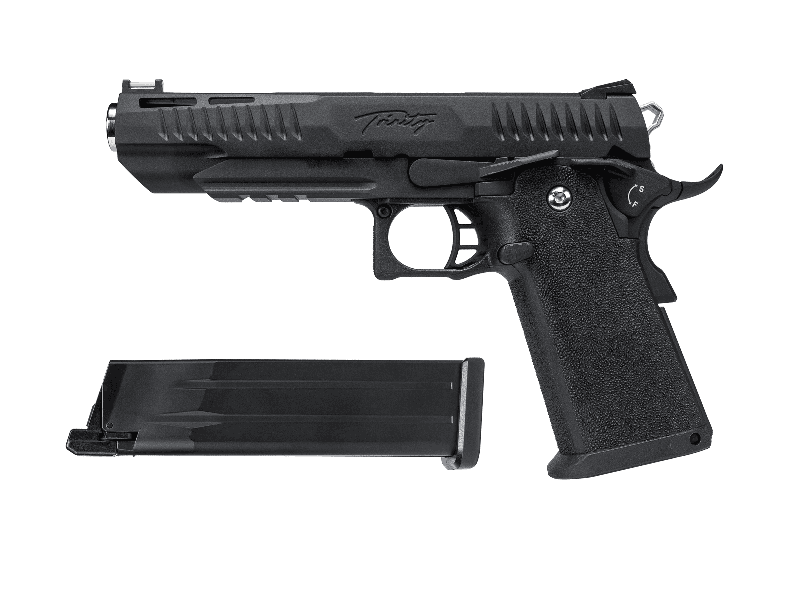 Trinity Hi-Capa 5.1 GBB Airsoft Pistol Aluminium Slide — image 3