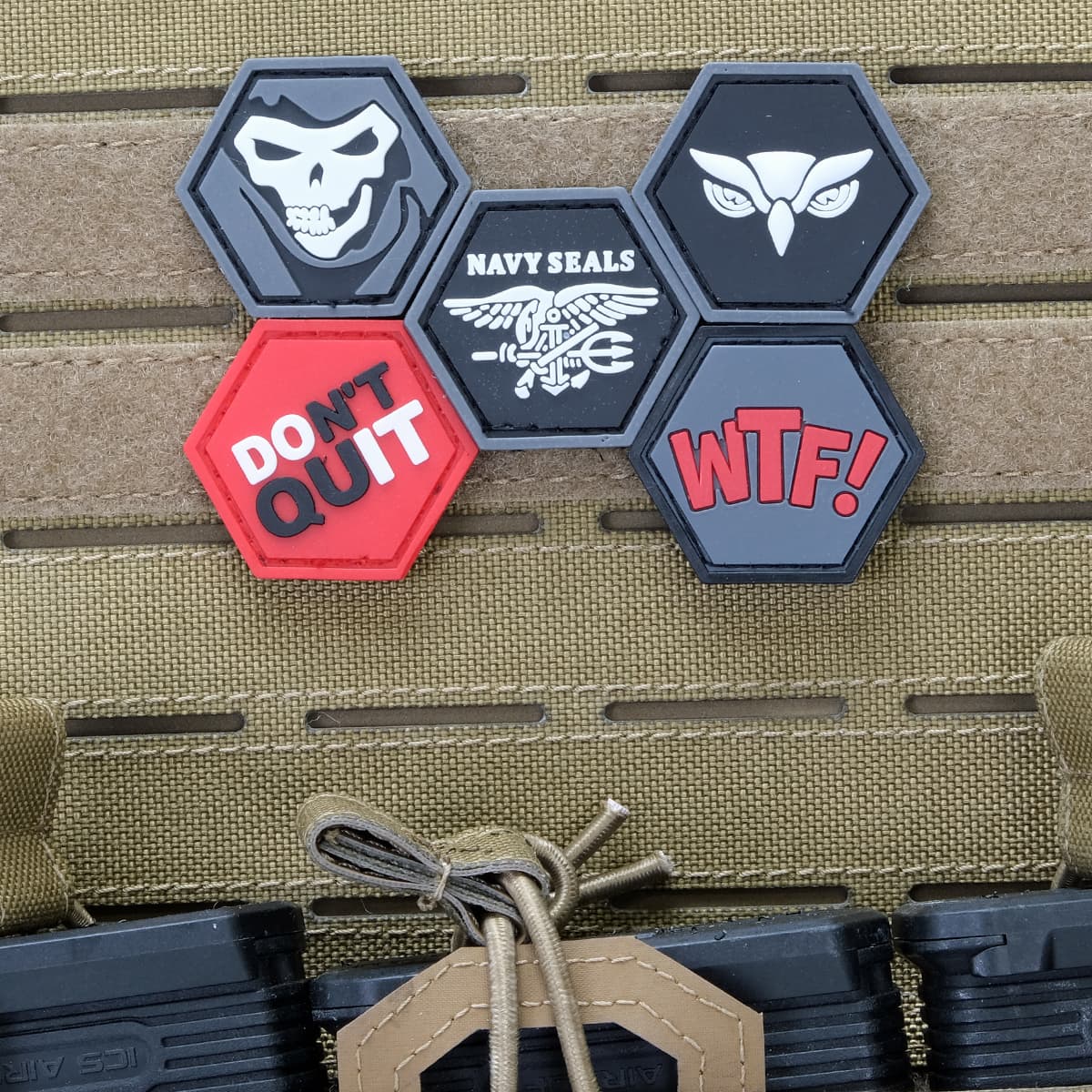 Seals Ballistic Hex Patch BH00001 — image 2