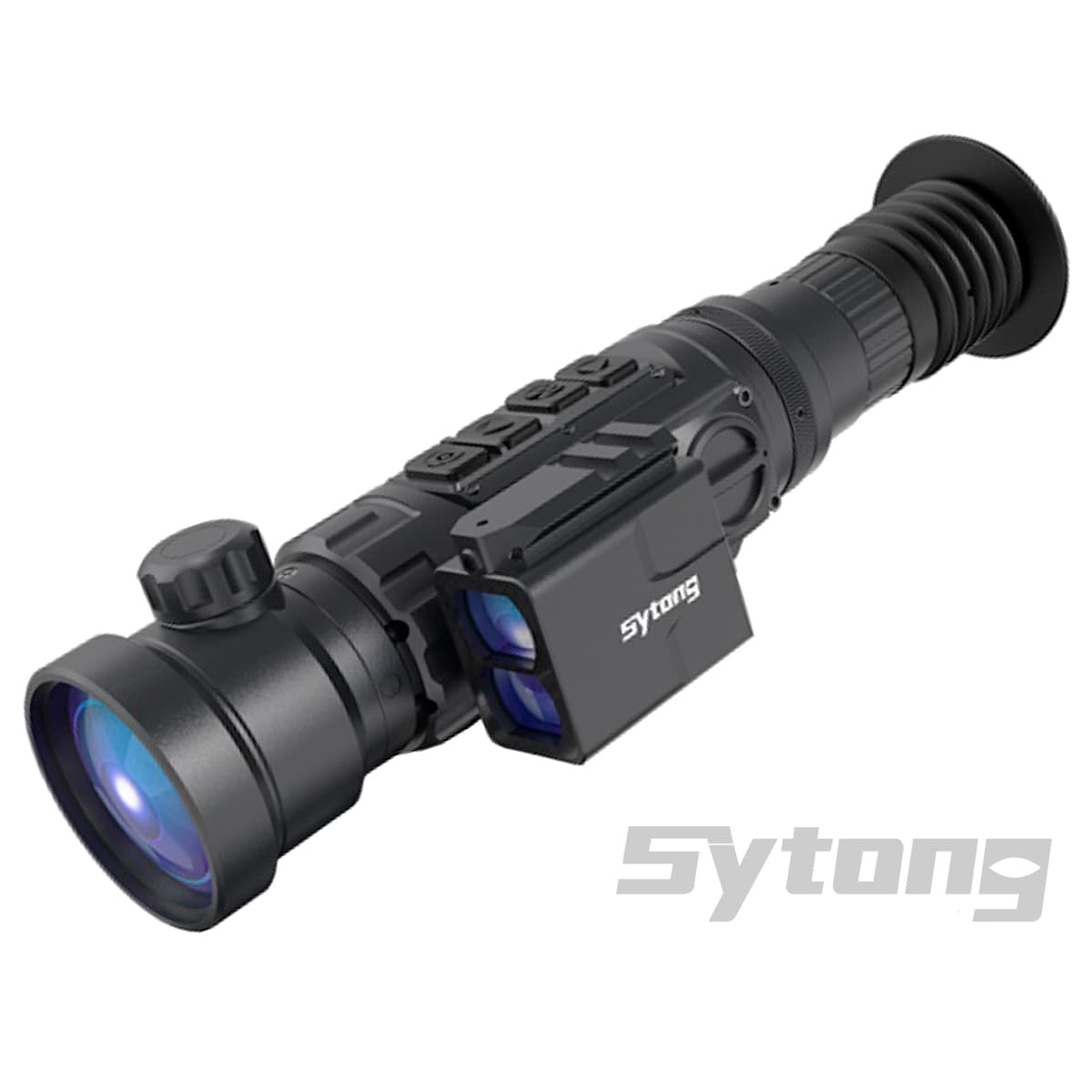 Thermal Rifle Scope with Range Finder and Ballistics