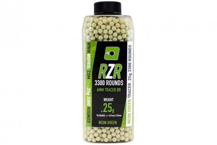 RZR 0.25G TRACER BB’S 3300RND