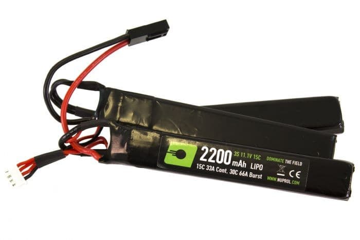 11.1V 2200mAh Lipo Nunchuck Battery