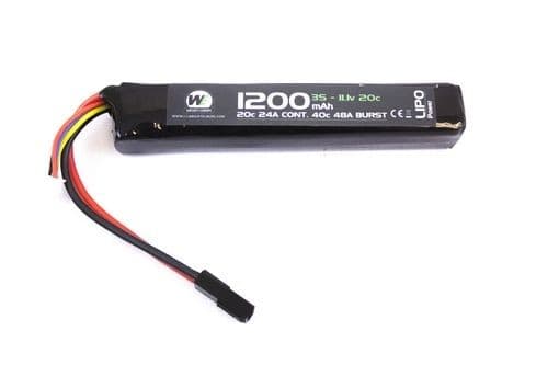 11.1V LiPo Stick Battery Slim
