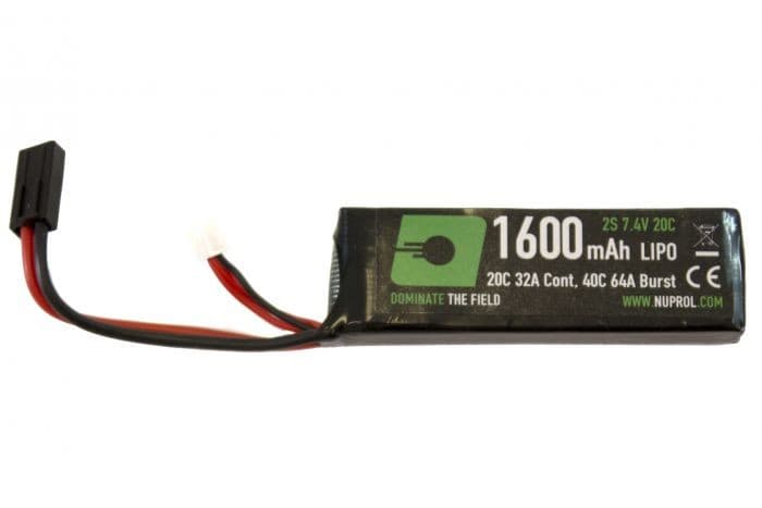 1600 mAh 7.4v LiPo