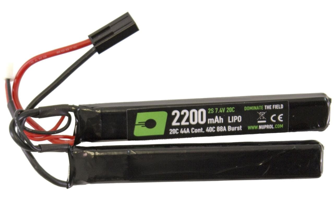2200 mAh 7.4v LiPo Nunchuck