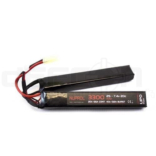 3300mah 7.4v 20c Lipo Nunchuck Type