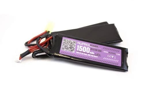 9.9V 1500mAh LiFe Nunchuck Battery