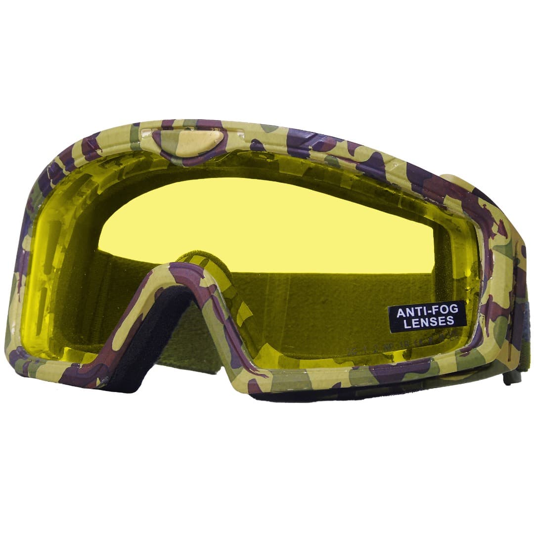 Battle Visor (Camo – Yellow) Protective Eyewear — image 2