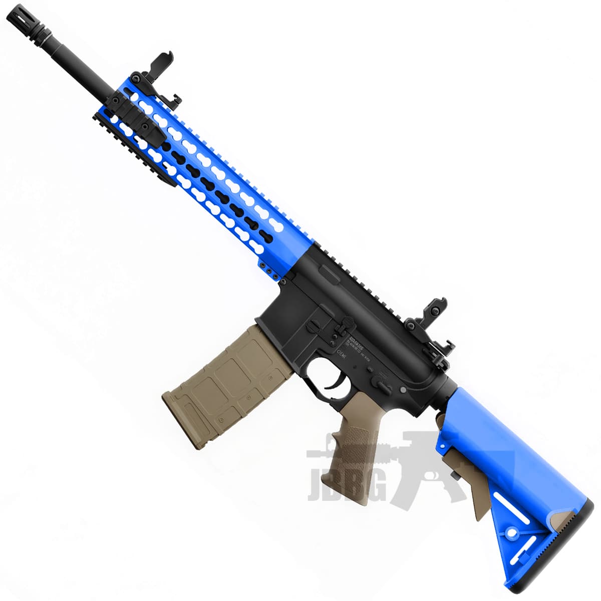 Delta Pioneer Recon 10inch AEG Airsoft Rifle Blue