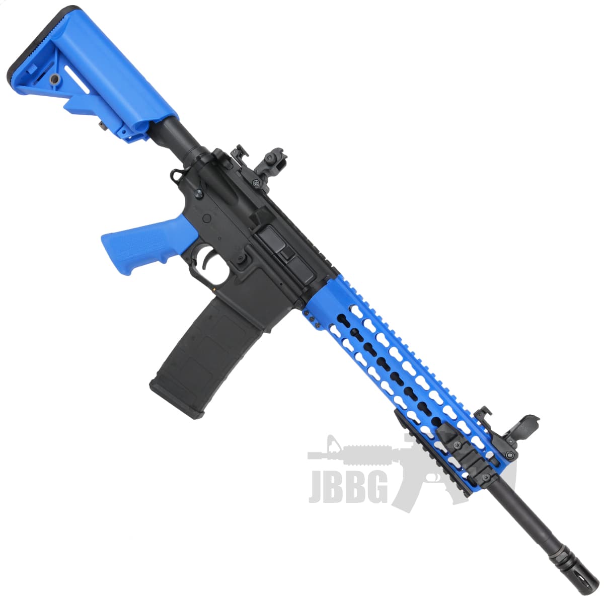 Delta Pioneer Recon AEG Rifle (Dual Tone) (10″) (Blue)