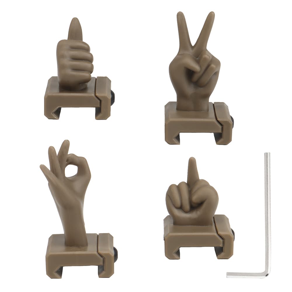 Hand Signal Sights (RIS)